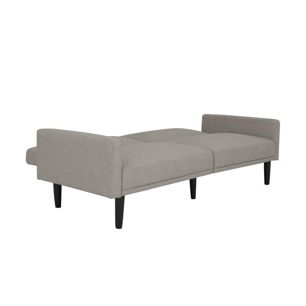 Šviesiai pilka sofa lova 198 cm - Støraa-image-4