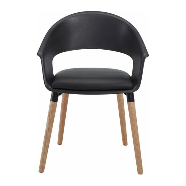 2 juodų kėdžių rinkinys "Støraa Alto