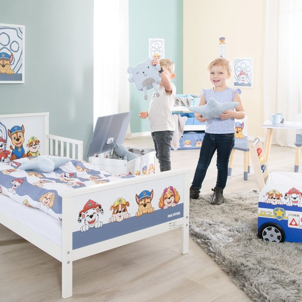 Iš medvilnės vaikiška patalynė vaikiškai lovai 100x135 cm Paw Patrol – Roba-image-2