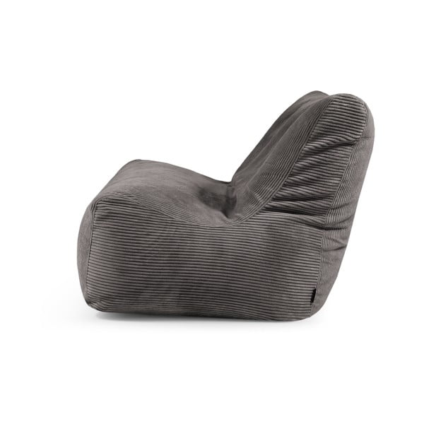 Violetinės spalvos iš kordinio velveto sėdmaišis Sofa Seat Lounge – SLOWDOWN-image-3