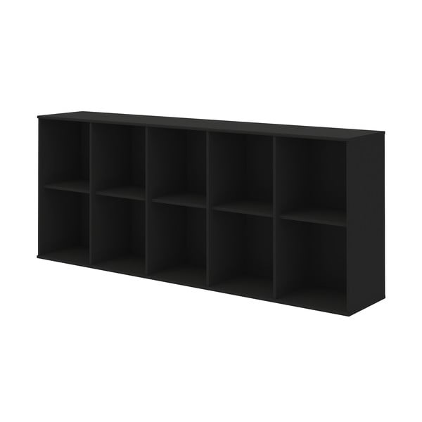 Juoda modulinė lentynų sistema 169x69 cm Mistral Kubus - Hammel Furniture-image-2