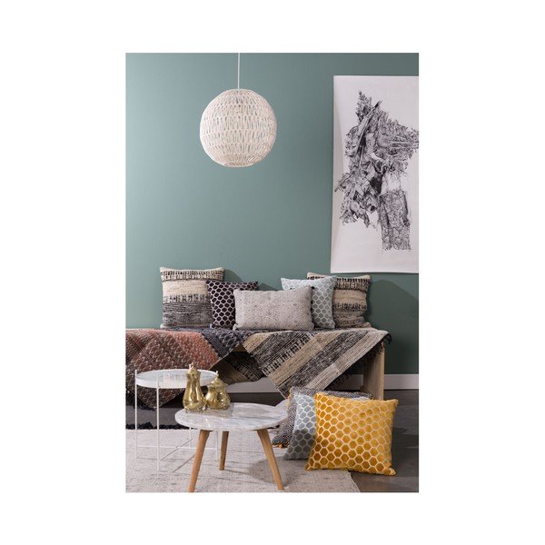 Tamsiai pilka pagalvėlė su užpildu Zuiver Monty, 45 x 45 cm-image-2