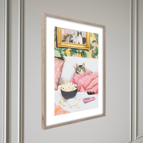 Spausdintas paveikslas su rėmeliu 50x70 cm Friday Evening – Styler-image-3