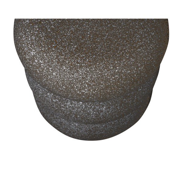 Apvalios formos sodo šoninis staliukas su akmens dekoru ø 40 cm Laurel – WOOOD-image-2