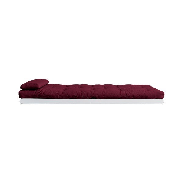 Kintama poilsio kėdė Karup Design Figo White/Bordeaux-image-1