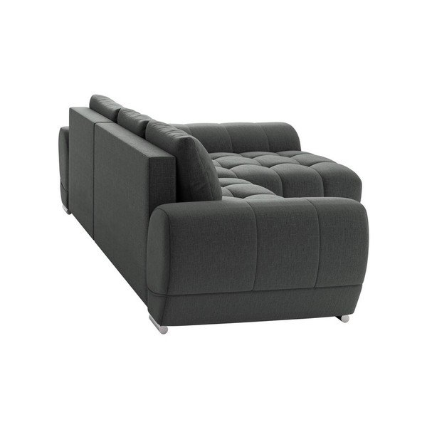 Tamsiai pilka "Windsor & Co Sofas Cloudlet" sofa-lova, dešinysis kampas-image-2