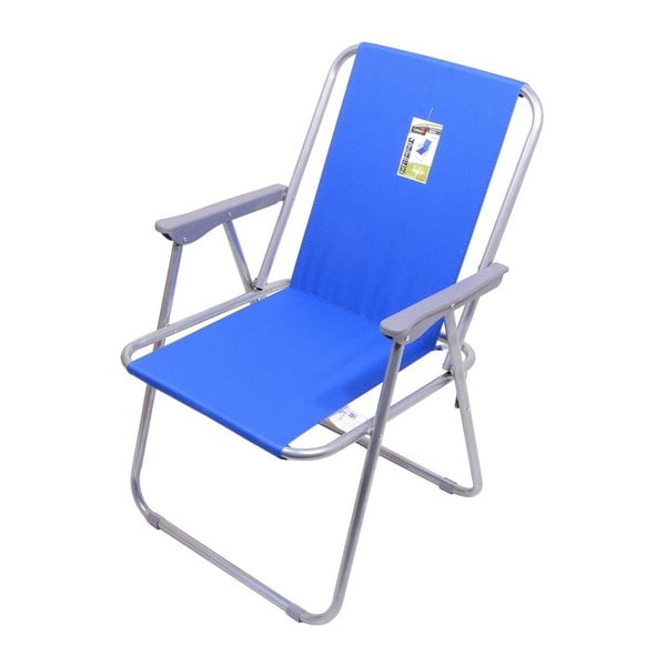 Mėlyna sulankstoma kempingo kėdė "Cattara Bern