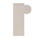 Pilkos spalvos lauko kilimas NORTHRUGS Coin, 80 x 200 cm