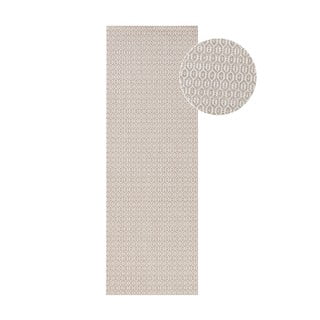 Pilkos spalvos lauko kilimas NORTHRUGS Coin, 80 x 200 cm