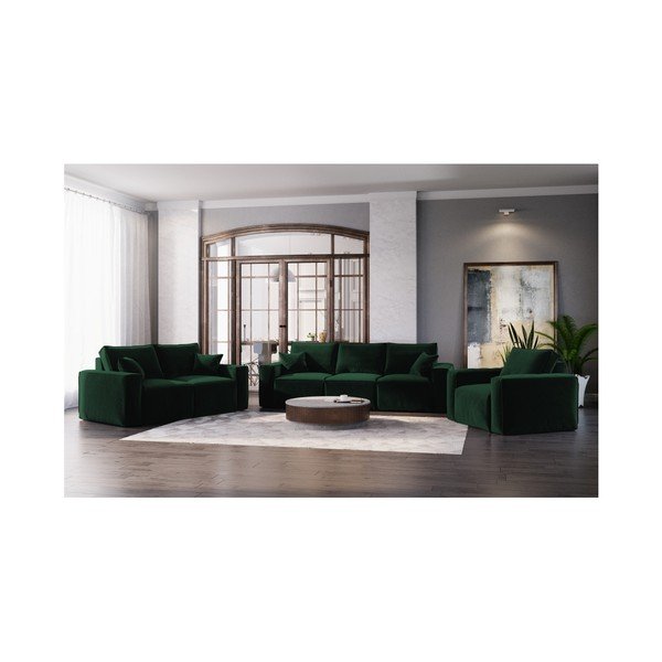 Žalias fotelis Cosmopolitan Design Florida-image-4