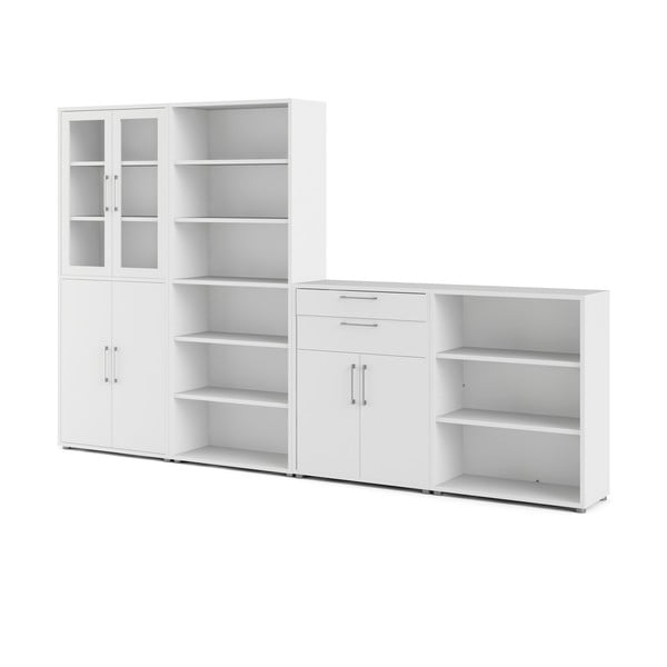 Durys modulinei lentynų sistemai baltos spalvos 84x105 cm Prima – Tvilum-image-4