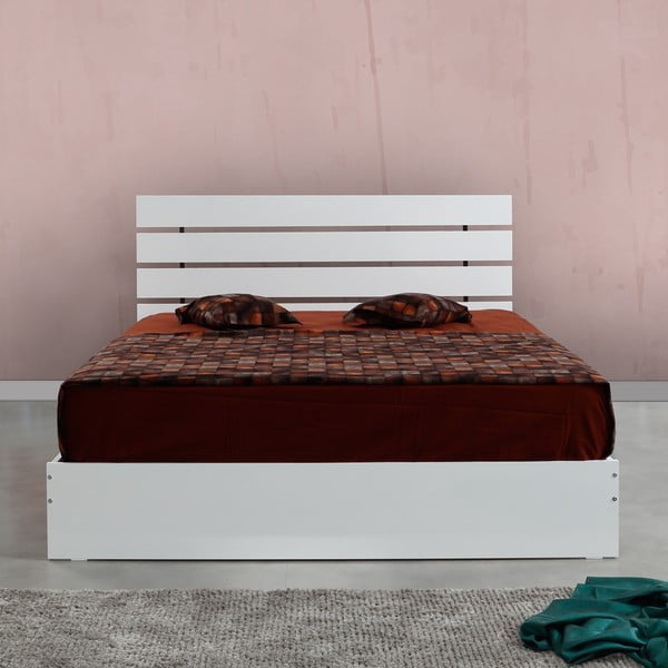 Balta dvigulė lova 180x200 cm Fuga - Kalune Design-image-2