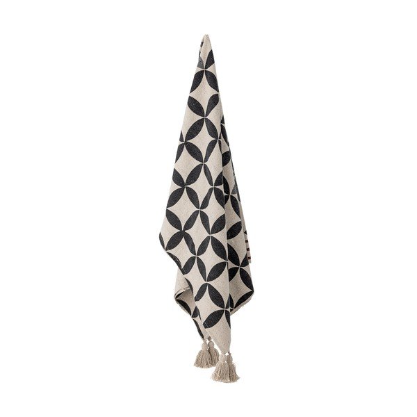 Iš medvilnės mišinio antklodė ir pledas 130x155 cm Forma – Bloomingville-image-4