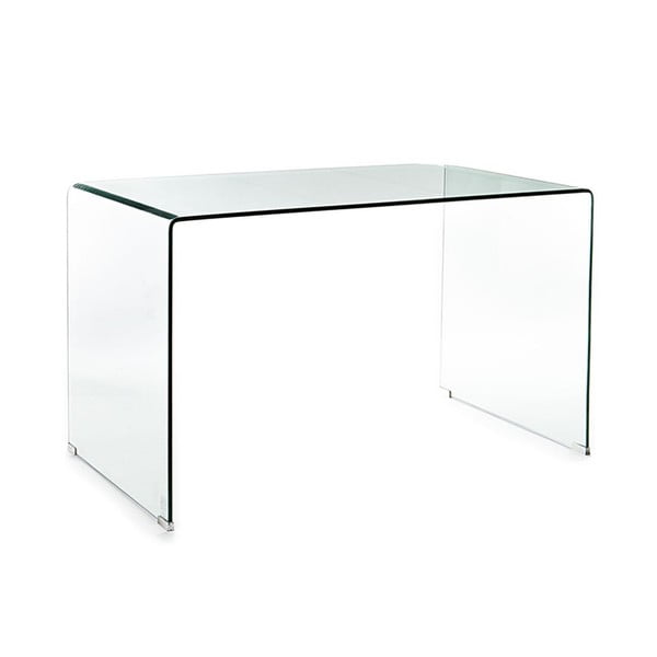 Iš stiklo rašomasis stalas 70x126 cm Bend – Tomasucci-image-2