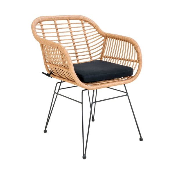 2 sodo krėslų komplektas iš dirbtinio rotango House Nordic Trieste-image-1