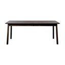 Prailginamas valgomojo stalas su papildomu stalviršiu iš ąžuolo 95x190 cm Bari – Unique Furniture