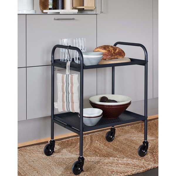 Iš plieno vežimėlis ant ratukų 37,5x52 cm Maki – OYOY Living Design-image-1
