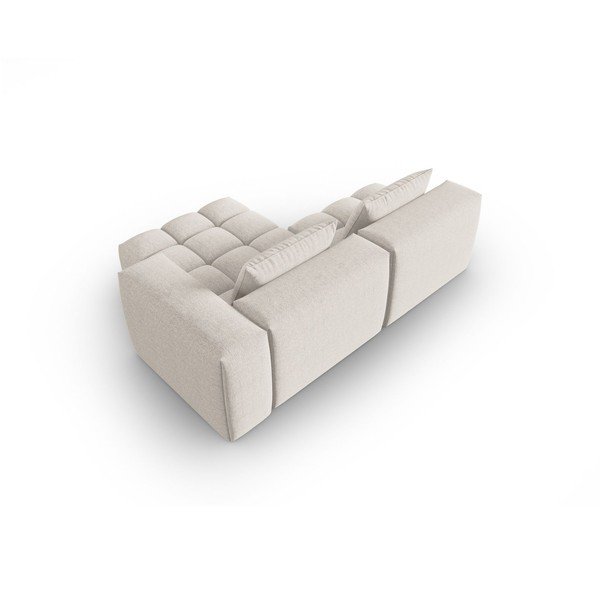 Smėlio spalvos kampinė sofa (su dešiniuoju kampu/su gultu) Verona – Cosmopolitan Design-image-4