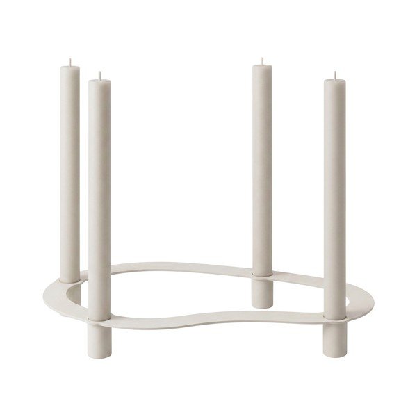 Iš metalo advento žvakidė Aro – Blomus