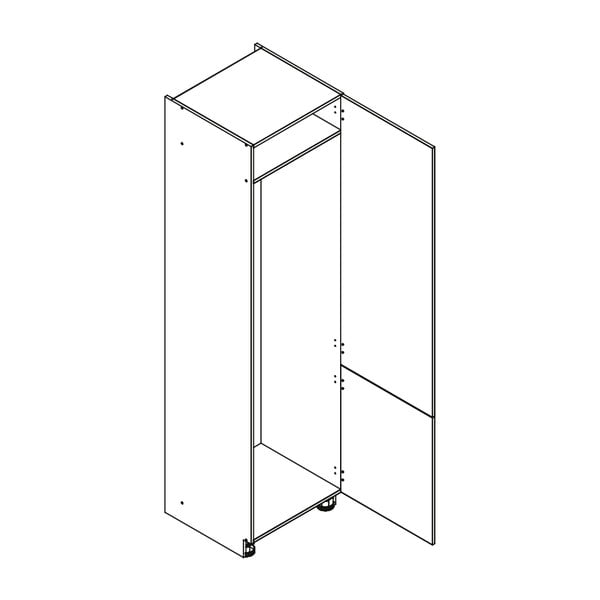 Ilga virtuvės spintelė įmontuojamam šaldytuvui (plotis 60 cm) Aden – STOLKAR-image-3