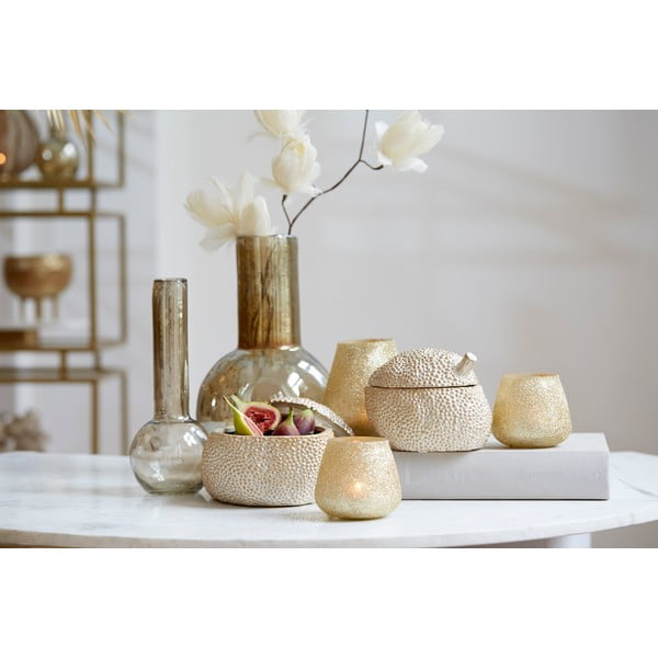 Keraminė dekoratyvinė dėžutė su dangčiu Durio - Light & Living-image-1