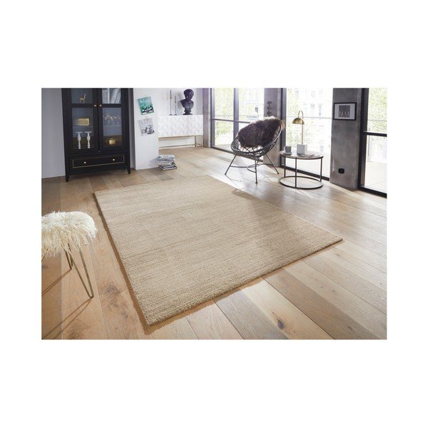 Rudos ir smėlio spalvos kilimas Elle Decoration Glow Loos, 200 x 290 cm-image-1