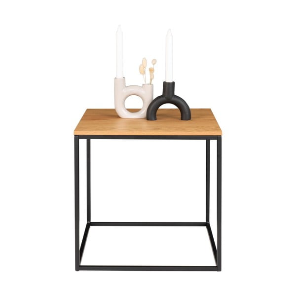 Šoninis staliukas su ąžuolo apdaila House Nordic Vita, 45 x 45 cm-image-4