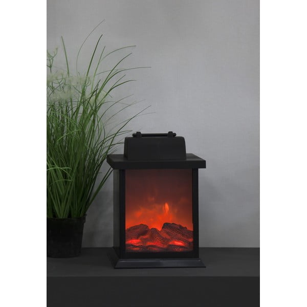Šviečianti LED dekoracija su liepsnos imitacija Star Trading Fireplace, plotis 15 cm-image-2