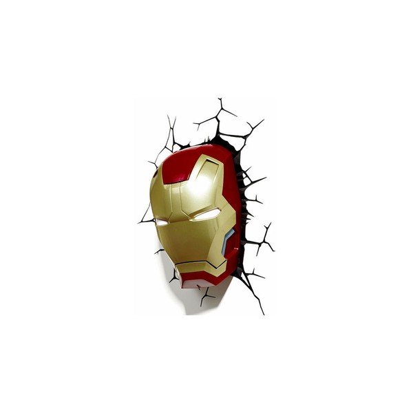 Vaikiškas 3D sieninis šviestuvas IronMan-image-1