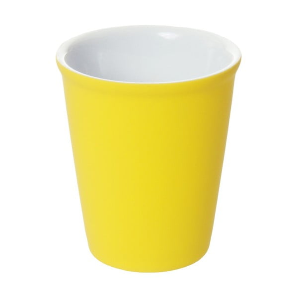 Geltonas espreso puodelis PT Virtuvės šilkas Sunny