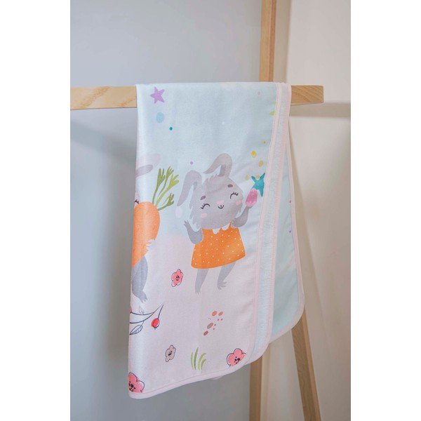 Vaikiškas rankšluostis iš medvilnės 50x90 cm Tavsan Ailesi – Foutastic-image-1
