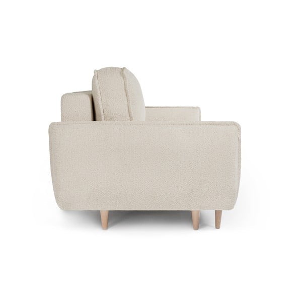 Sulankstoma sofa smėlio spalvos iš boucle 215 cm Patti – Bonami Selection-image-3
