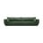 Tamsiai žalia sofa 248 cm Vanda - Mazzini Sofas