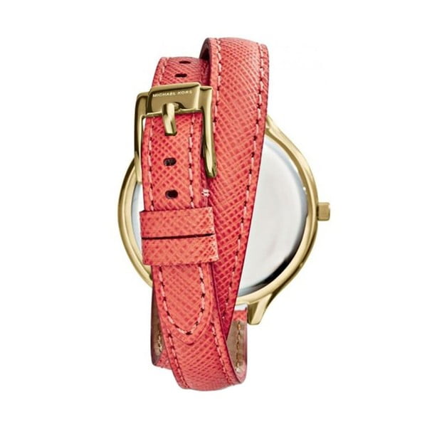 Michael Kors MK2332 laikrodis su odiniu dirželiu-image-1