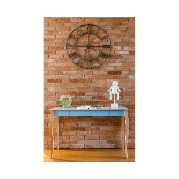 Tamsiai turkio spalvos rašomasis stalas "Ragaba Lillo", ilgis 85 cm-image-4