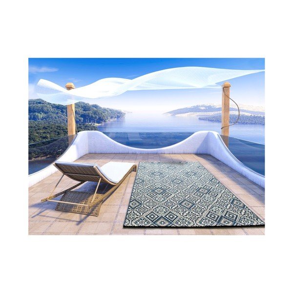 Kilimas Universal Slate Historico Azul, 140 x 200 cm-image-1