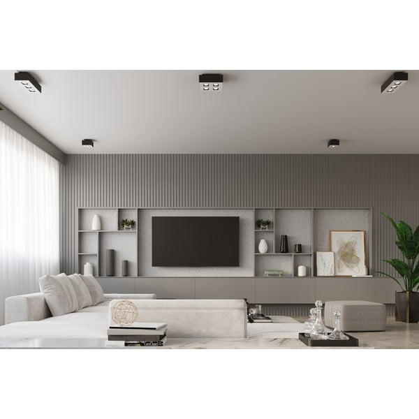 Juodas lubinis šviestuvas Sollux Hydra-image-1