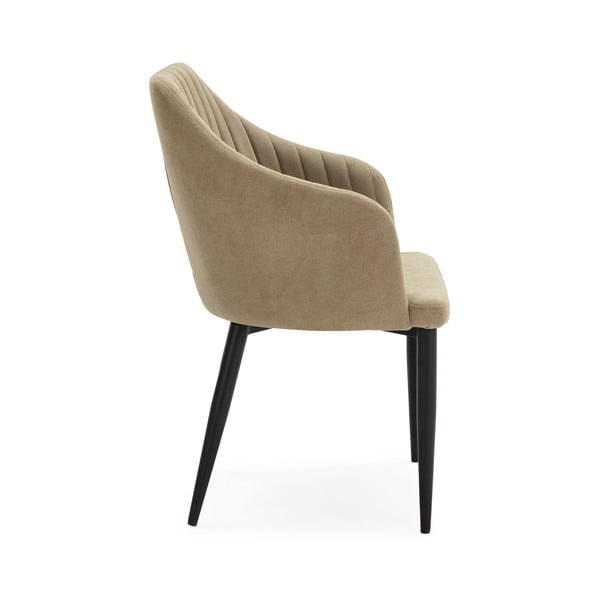 Šviesiai žalios spalvos iš audinio valgomojo kėdžių komplektas 2 vnt. Nadi – Marckeric-image-3