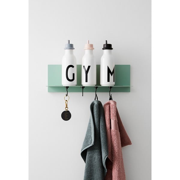 Pilkas sportinės gertuvės dangtelis Design Letters Lid-image-1