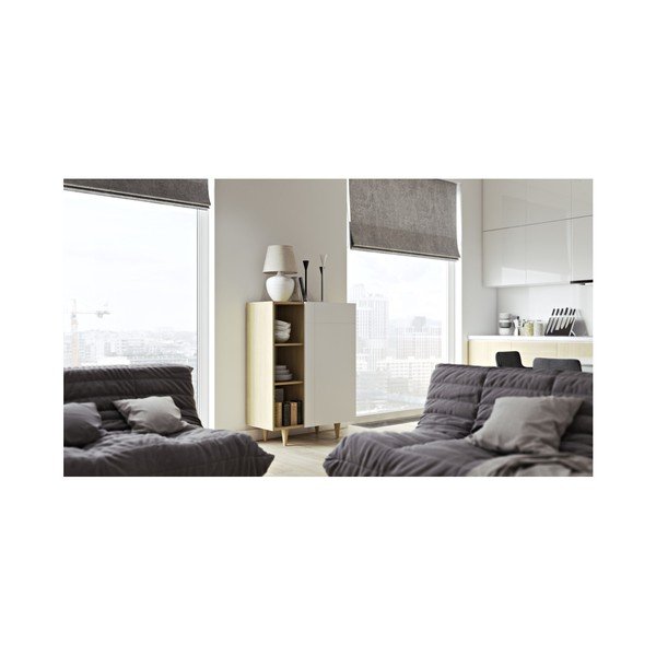 Balta komoda TemaHome Cruz-image-2