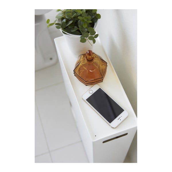 Baltas tualetinio popieriaus dozatorius YAMAZAKI Rin Stocker-image-4