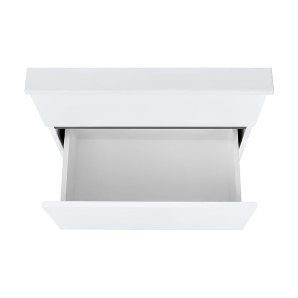 Pakabinama spintelė be kriauklės baltos spalvos 60x52 cm Wisla – Støraa-image-3