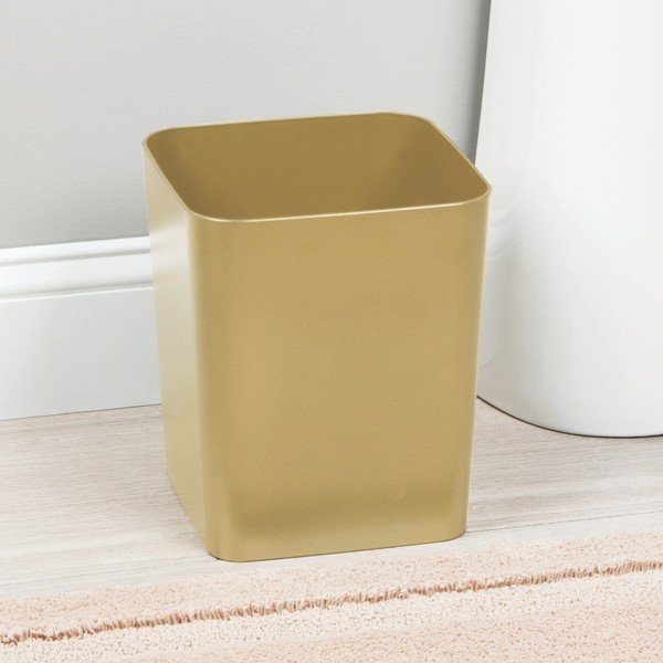Auksinės spalvos šiukšliadėžė InterDesign-image-1