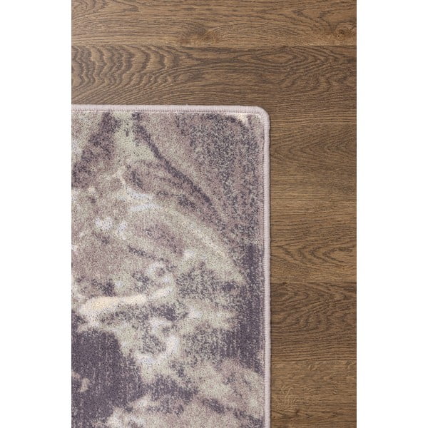 Kilimas iš vilnos pilkos spalvos 160x240 cm Daub – Agnella-image-3