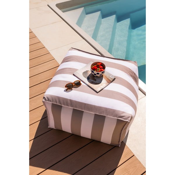 Baltos spalvos/pilkos spalvos sodo sėdmaišis – Bonami Essentials-image-1