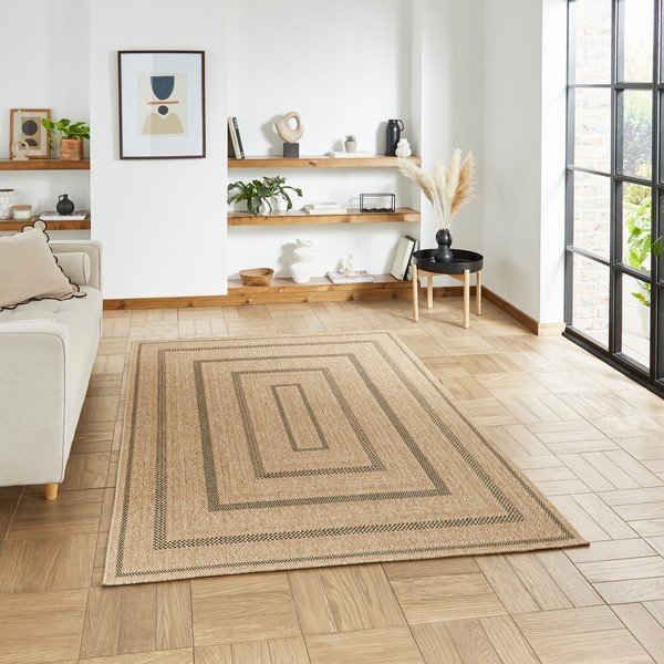 Lauko kilimas šviesiai rudos spalvos 120x170 cm Nomad – Think Rugs-image-2