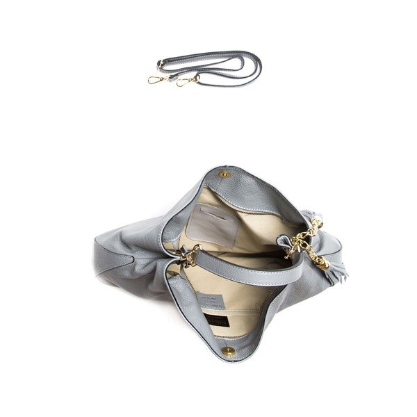 Odinė rankinė Isabella Rhea 1118 Grigio-image-1