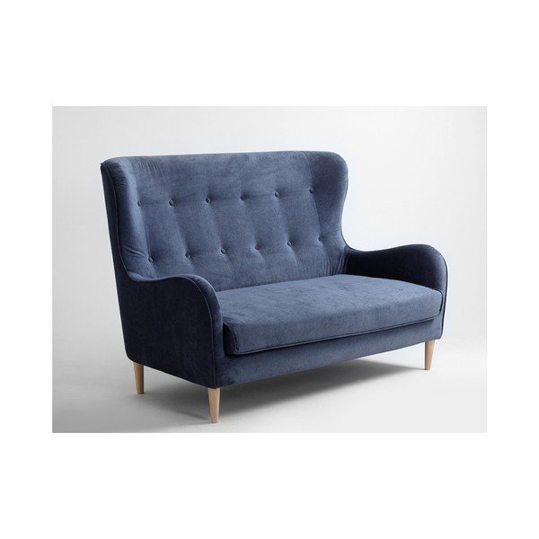 Tamsiai mėlyna dviejų vietų sofa Individualizuotos formos Cozyboy-image-4