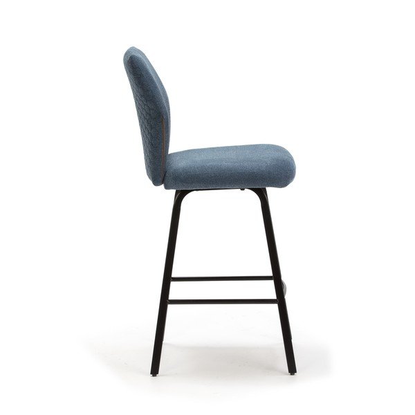 Šviesiai mėlynos spalvos baro kėdės, 4 vnt., 65 cm Bei - Marckeric-image-3