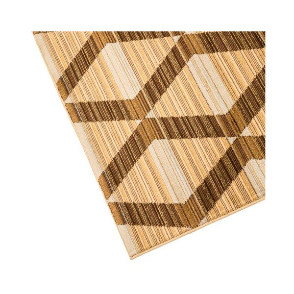 "Floorita Inspiration Turo" rudos spalvos didelio atsparumo kilimas, 165 x 235 cm-image-2